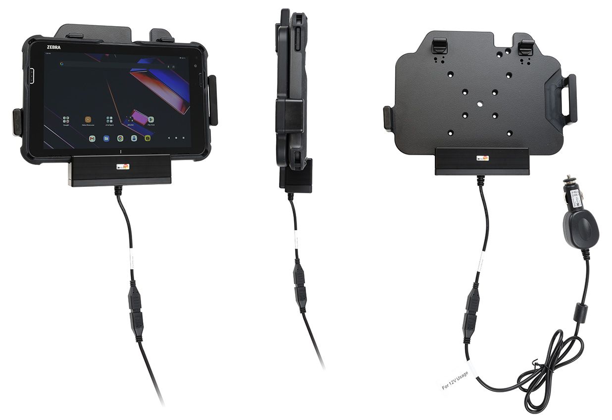 Brodit sig. Zebra ET401 8" WITH boot/Exoskeleton/VESA 75/AMP