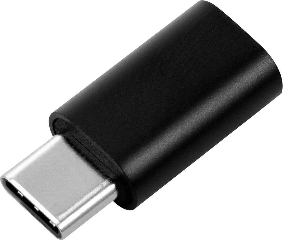 Kabeladapter Lightning F - usbC M Schwartz